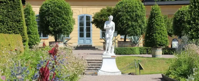 Linnéträdgården Uppsala.