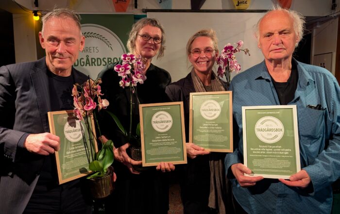 Sverker Sörlin, Nina Ulmaja, Lena Granefelt och Göran Greider.